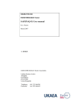 SAFEPAQ-II: User manual - Culham Centre for Fusion Energy