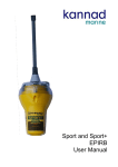Sport and Sport+ EPIRB User Manual