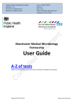 Pathology Services User Manual - Central Manchester University