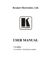 USER MANUAL