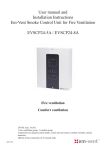 User manual and Installation Instructions Em-Vent