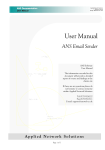 User Manual - Applied Network Solutions