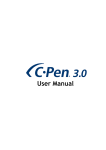 C-Pen 3.0 User Manual - eng