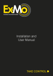 Installation and User Manual - Ex