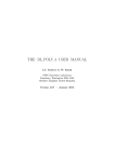 THE DL-POLY-4 USER MANUAL