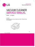 VACUUM CLEANER SERVICE MANUAL