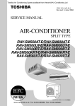 SERVICE MANUAL SPLIT TYPE - Heronhill Air Conditioning Ltd