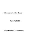 Dishwasher Service Manual Type: Wp5C/5D Fully