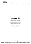 UP-RIGHT CLEANERS 39100144 HPT16 001 Service Manual