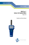 Indoor Air Quality Meter IAQ-Calc Model 7515
