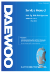 Service Manual - Daewoo