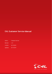 C4L Customer Service Manual