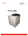Phaser 3600 Printer Service Manual