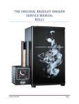 the original bradley smoker service manual bs611
