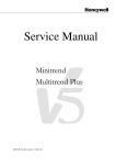 Honeywell Minitrend V5 Service Manual
