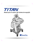Titan Ultrasound System User Guide-Spanish