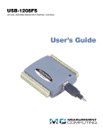 USB-1208FS User's Guide