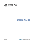 USB-1608FS-Plus User's Guide