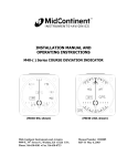 INSTALLATION MANUAL AND OPERATING INSTRUCTIONS