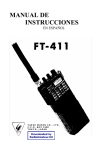 Yaesu FT-411 user manual spanish