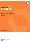 Migrate User Manual