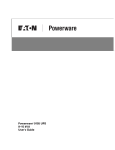 Powerware 9155 UPS (8-15 kVA) User's Guide