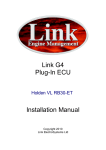 PlugIn Installation Manual