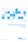 INSTALLATION MANUAL