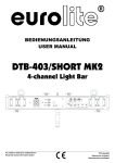 EUROLITE DTB-403 User Manual - LTT