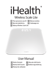 Wireless Scale Lite User Manual