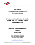 User Guide for FEBFAN6230AMPX_CH04U12A Evaluation Board