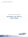 SonicWALL SSL VPN 3.5 User's Guide