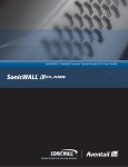 SonicWALL Aventail 10.6 Connect Tunnel Service User Guide