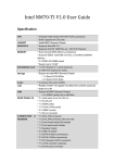 Intel NM70-TI V1.0 User Guide