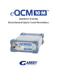 Impedance Scanning Quartz Crystal Microbalance Operators Manual