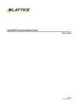 EB62 - LatticeECP3 Versa Evaluation Board User's Guide