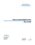 altaccumulate Megafunction User Guide