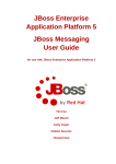 JBoss Messaging User Guide - for use with JBoss