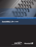 WorkPlace 10.6 User Guide SonicWALL / Aventail