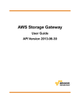 AWS Storage Gateway User Guide