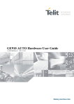 GE910 AUTO Hardware User Guide