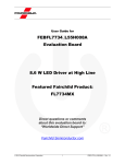 User Guide for FEBFL7734_L55H008A Evaluation Board