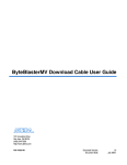 ByteBlasterMV Cable User Guide