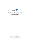 Touch Key Workshop v3.0 User's Guide