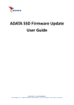 ADATA SSD Firmware Update User Guide