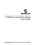 TC650 Fan Control Demo Board User's Guide