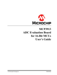MCP3913 ADC Evaluation Board for 16