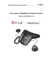 User Guide of MeetEasy Conference phone