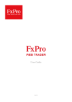 FxPro WebTrader - User