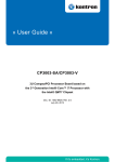 CP3003/CP3003-V User Guide, Rev. 2.0